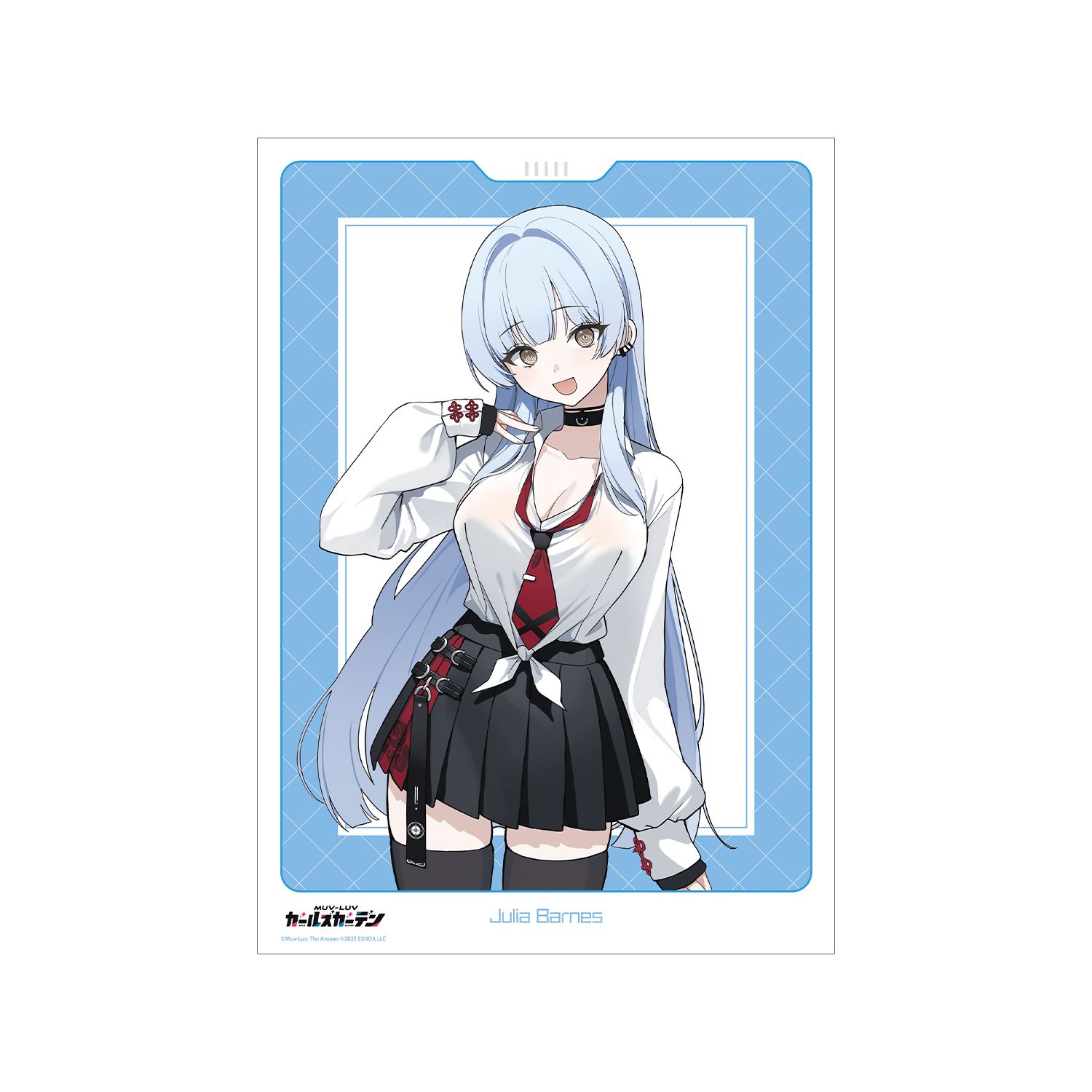 マブラヴ ガールズガーデン ユリア・バーンズ A3マット加工ポスター 画像 2 | AniSmile