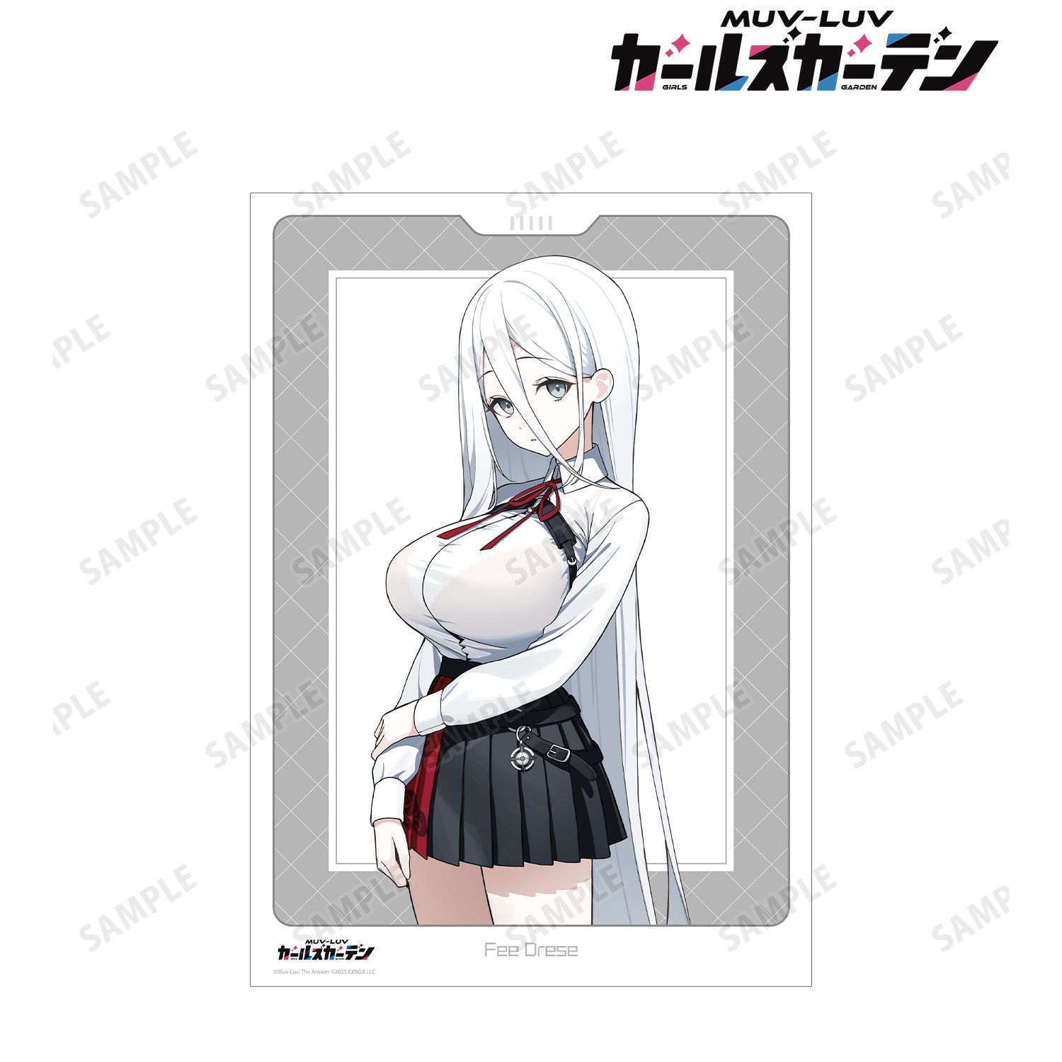 マブラヴ ガールズガーデン フィー・ドレーゼ A3マット加工ポスター 画像 2 | AniSmile