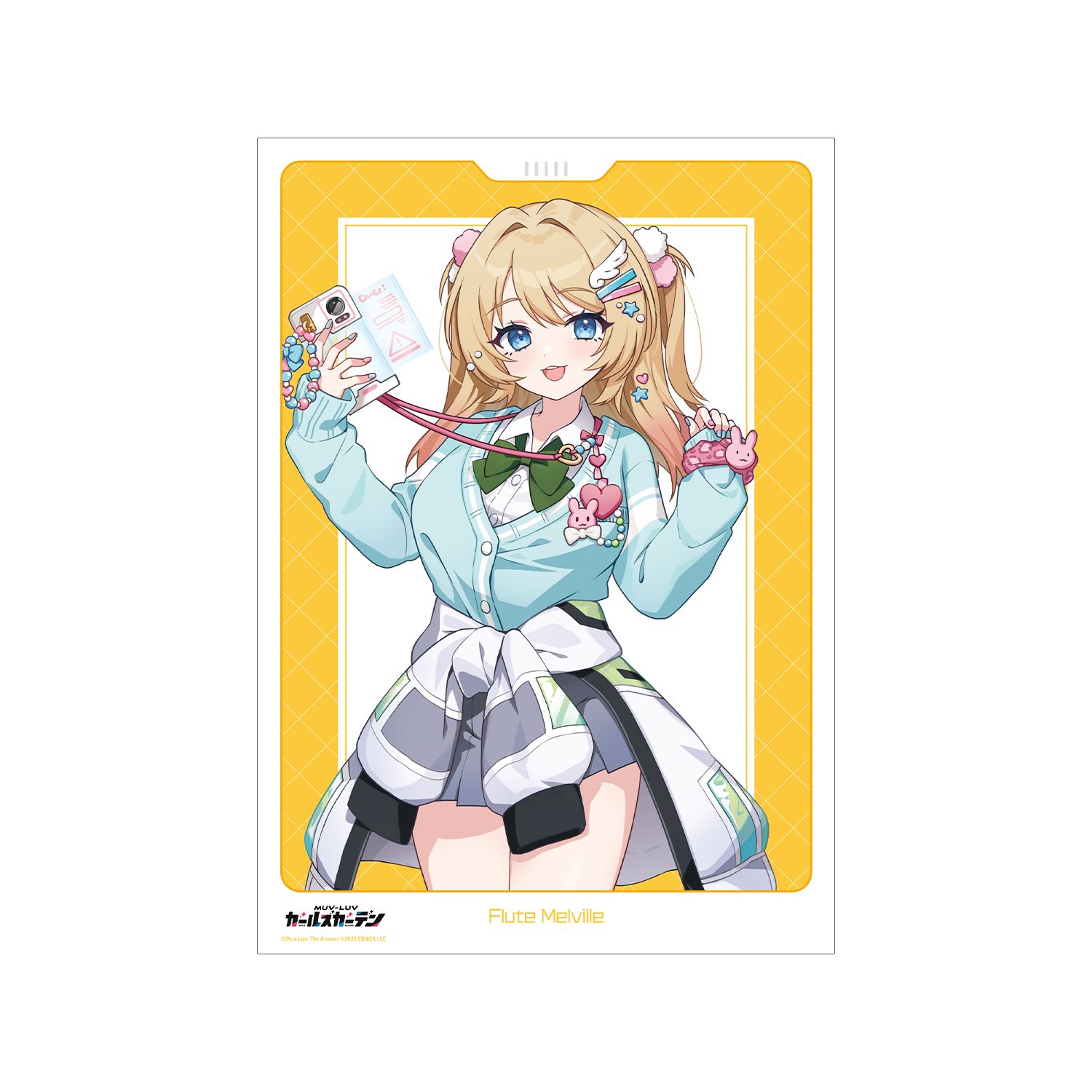 マブラヴ ガールズガーデン フルート・メルヴィル A3マット加工ポスター - 公式商品画像 | AniSmile