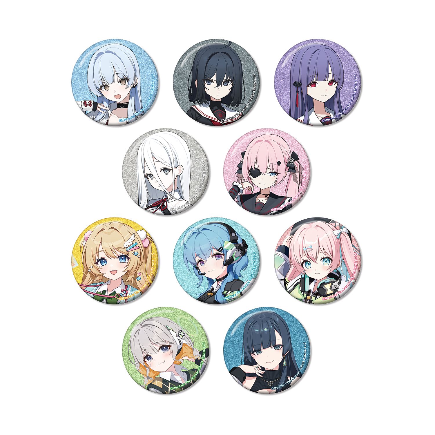 マブラヴ ガールズガーデン トレーディンググリッター缶バッジ vol.2(単位/単品) - 公式商品画像 | AniSmile
