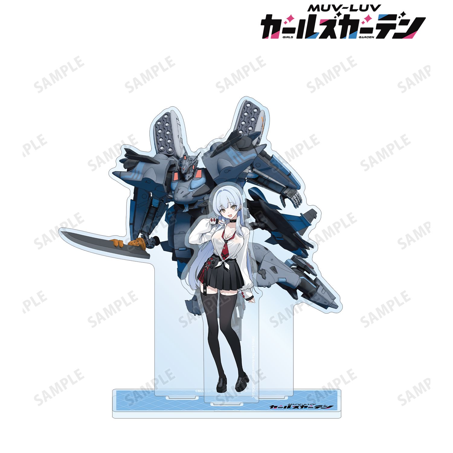 マブラヴ ガールズガーデン ユリア・バーンズ アクリルジオラマスタンド 画像 2 | AniSmile