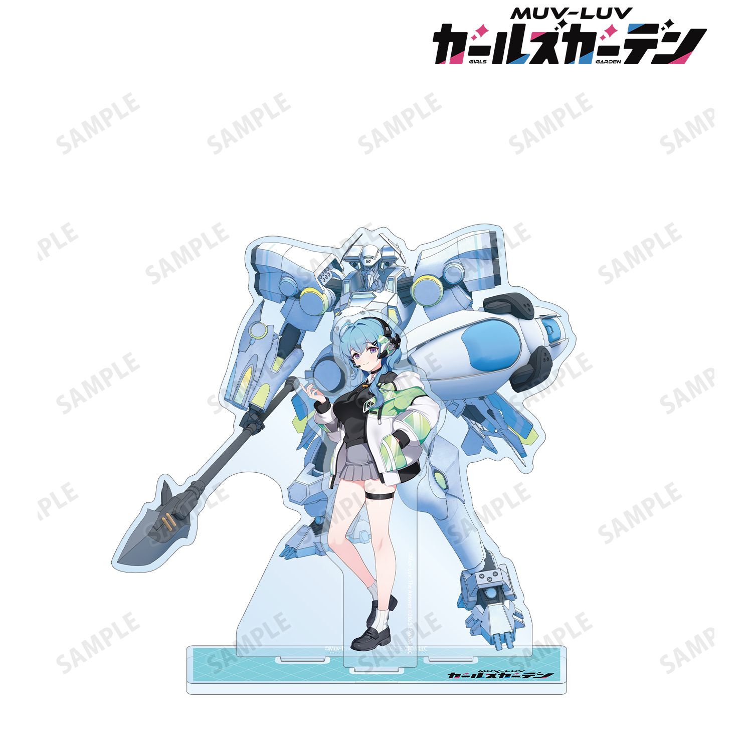 マブラヴ ガールズガーデン エヴィ・レーナルト アクリルジオラマスタンド 画像 2 | AniSmile