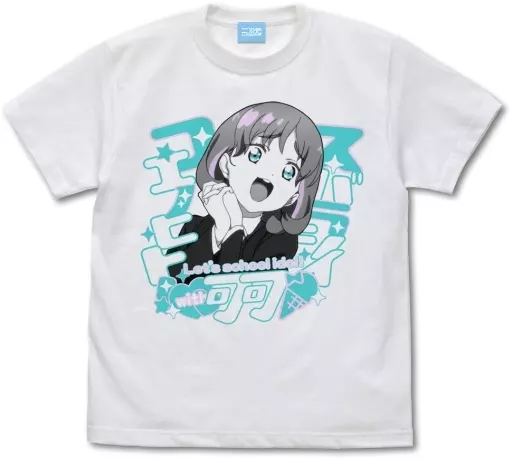 ラブライブ!スーパースター!! 唐 可可 エモーショナルTシャツ/WHITE-M - 公式商品画像 | AniSmile