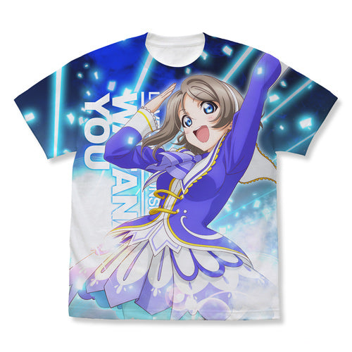 渡辺 曜 フルグラフィックTシャツ Over the Rainbow Ver./WHITE-S - 公式商品画像 | AniSmile