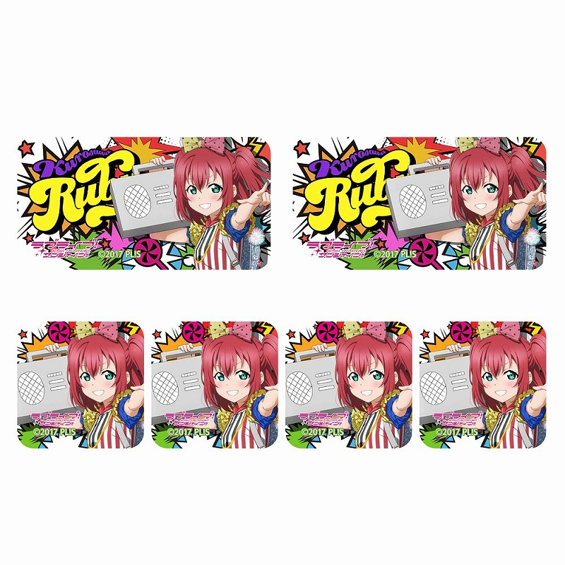 ラブライブ!サンシャイン!! 描き下ろし 黒澤ルビィ ミニステッカーセット ソロコンサートver. 画像 2 | AniSmile