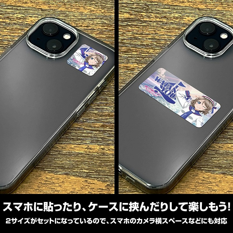 ラブライブ!サンシャイン!! 描き下ろし 渡辺 曜 ミニステッカーセット ソロコンサートver. 画像 4 | AniSmile