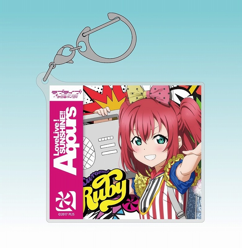 ラブライブ!サンシャイン!! 描き下ろし 黒澤ルビィ アクリルマルチキーホルダー ソロコンサートver. 画像 2 | AniSmile