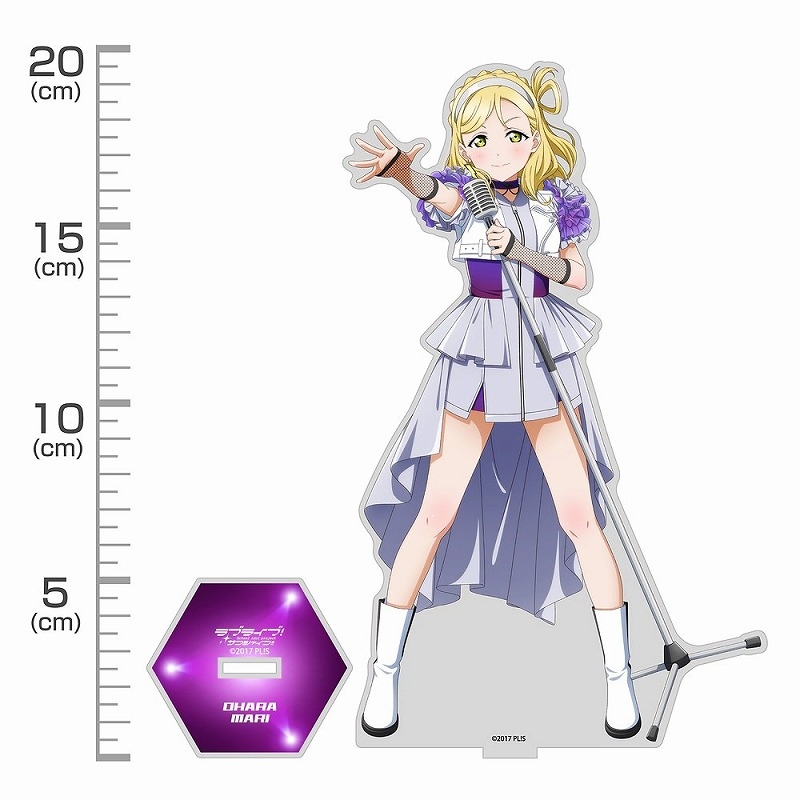 ラブライブ!サンシャイン!! 描き下ろし 小原鞠莉 アクリルスタンド(大)ソロコンサートver. 画像 2 | AniSmile
