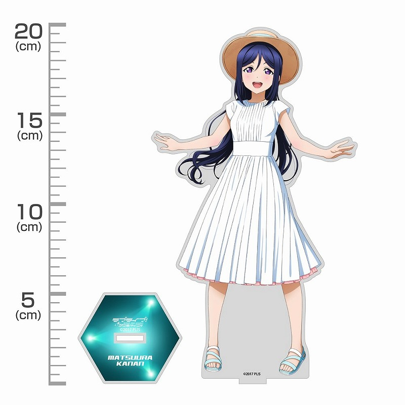 ラブライブ!サンシャイン!! 描き下ろし 松浦果南 アクリルスタンド(大)ソロコンサートver. 画像 2 | AniSmile