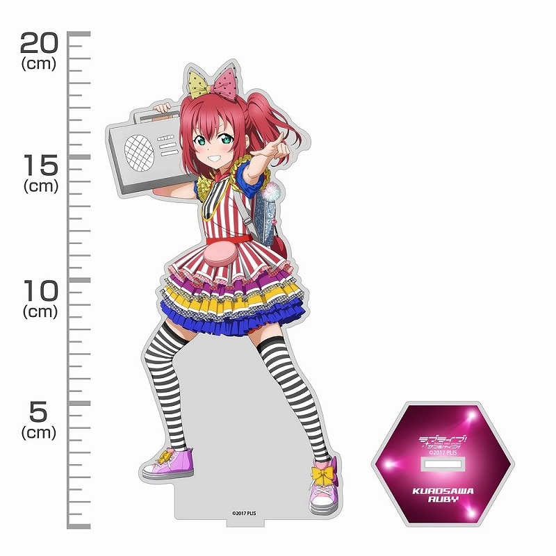 ラブライブ!サンシャイン!! 描き下ろし 黒澤ルビィ アクリルスタンド(大)ソロコンサートver. 画像 2 | AniSmile