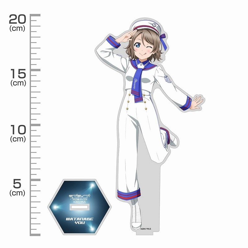 ラブライブ!サンシャイン!! 描き下ろし 渡辺 曜 アクリルスタンド(大)ソロコンサートver. 画像 2 | AniSmile