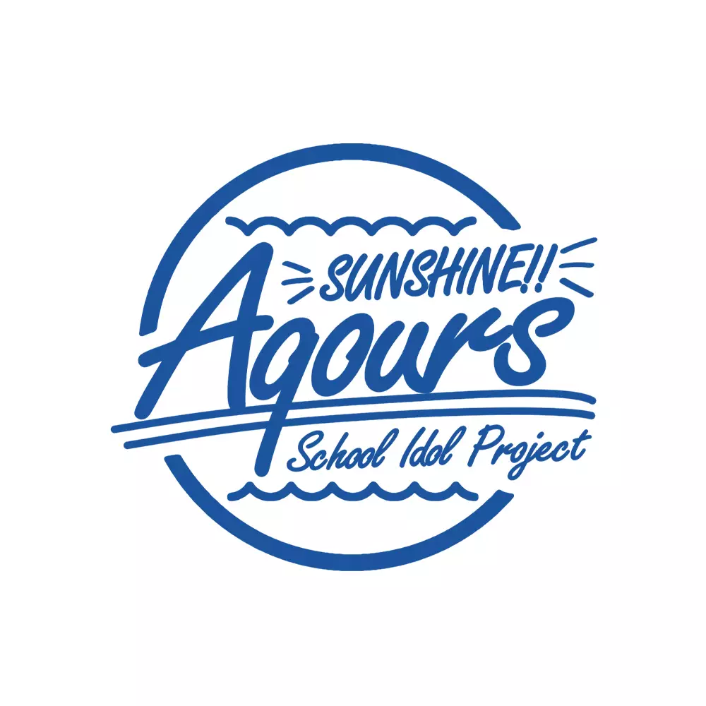 ラブライブ!サンシャイン!! Aqours Tシャツ/WHITE-XL 画像 3 | AniSmile