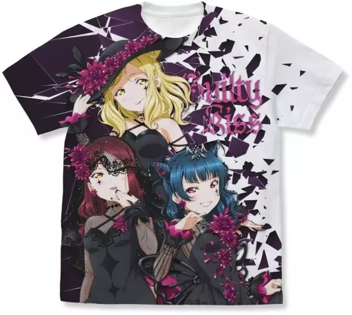 ラブライブ!サンシャイン!! Guilty Kiss フルグラフィックTシャツ/WHITE-L - 公式商品画像 | AniSmile