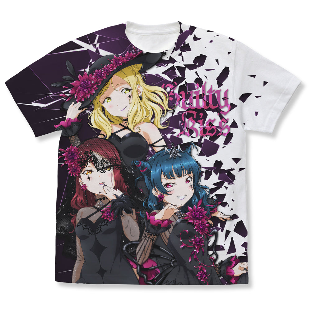 ラブライブ!サンシャイン!! Guilty Kiss フルグラフィックTシャツ/WHITE-S - 公式商品画像 | AniSmile