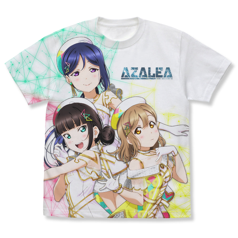 ラブライブ!サンシャイン!! AZALEA フルグラフィックTシャツ/WHITE-S - 公式商品画像 | AniSmile