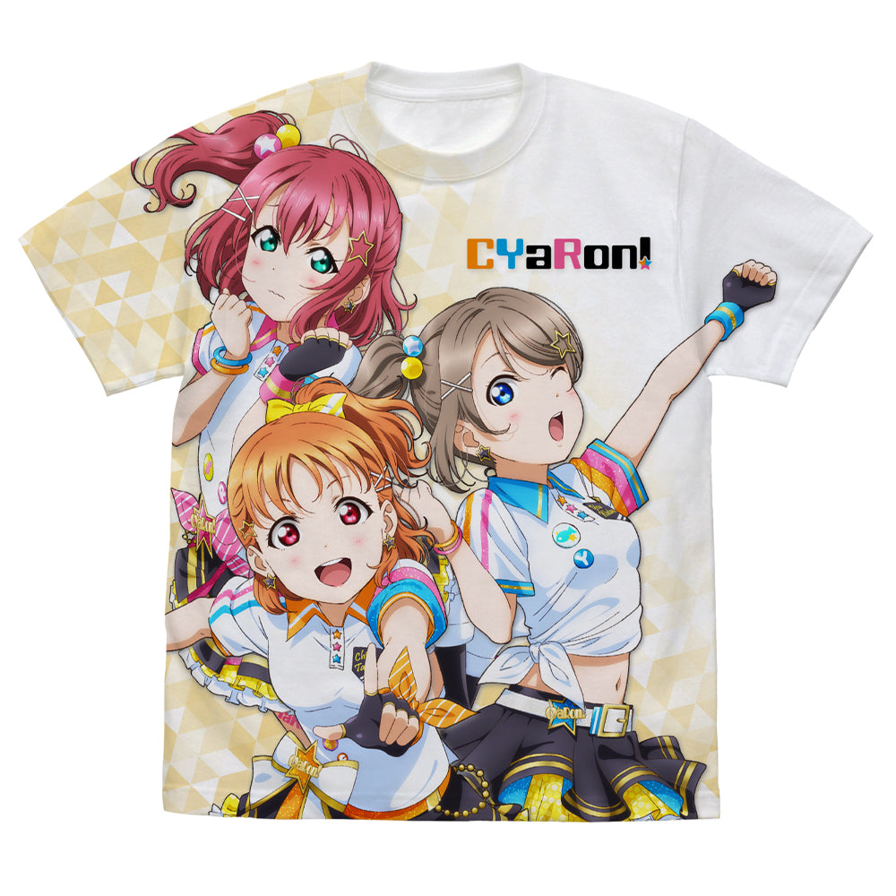 ラブライブ!サンシャイン!! CYaRon!フルグラフィックTシャツ/WHITE-S - 公式商品画像 | AniSmile