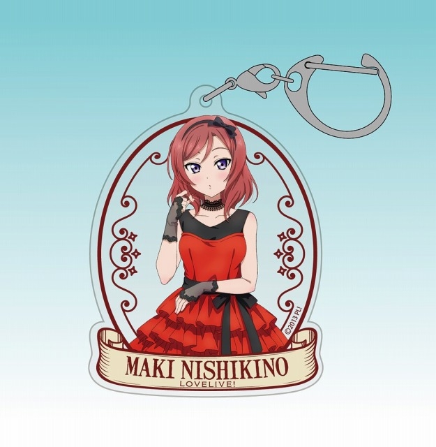 ラブライブ! 描き下ろし 西木野真姫 アクリルマルチキーホルダー パーティードレス2024 画像 2 | AniSmile