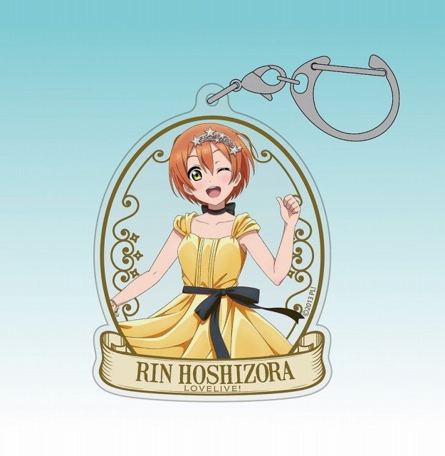 ラブライブ! 描き下ろし 星空 凛 アクリルマルチキーホルダー パーティードレス2024 画像 2 | AniSmile