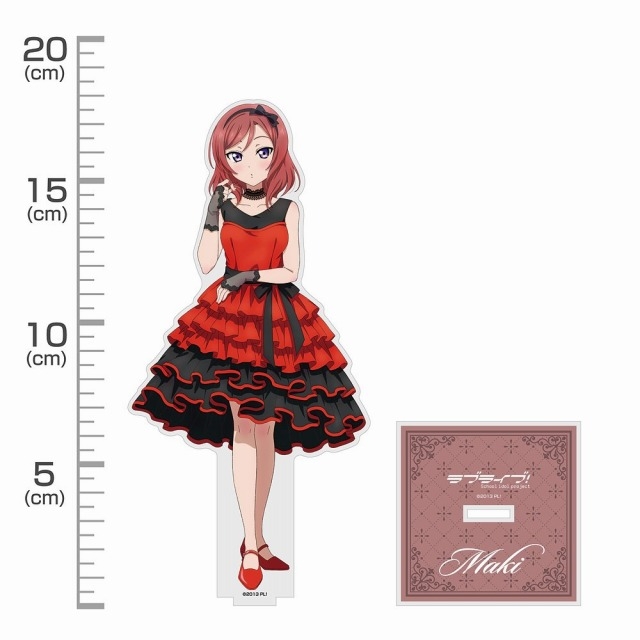 ラブライブ! 描き下ろし 西木野真姫 アクリルスタンド(大) パーティードレス2024 画像 2 | AniSmile