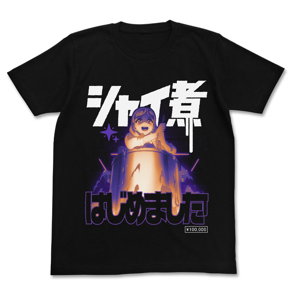 ラブライブ! 小原鞠莉エモーショナルTシャツ/BLACK-S - 公式商品画像 | AniSmile