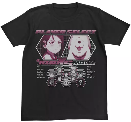 ラブライブ! 桜内梨子エモーショナルTシャツ/BLACK-XL - 公式商品画像 | AniSmile