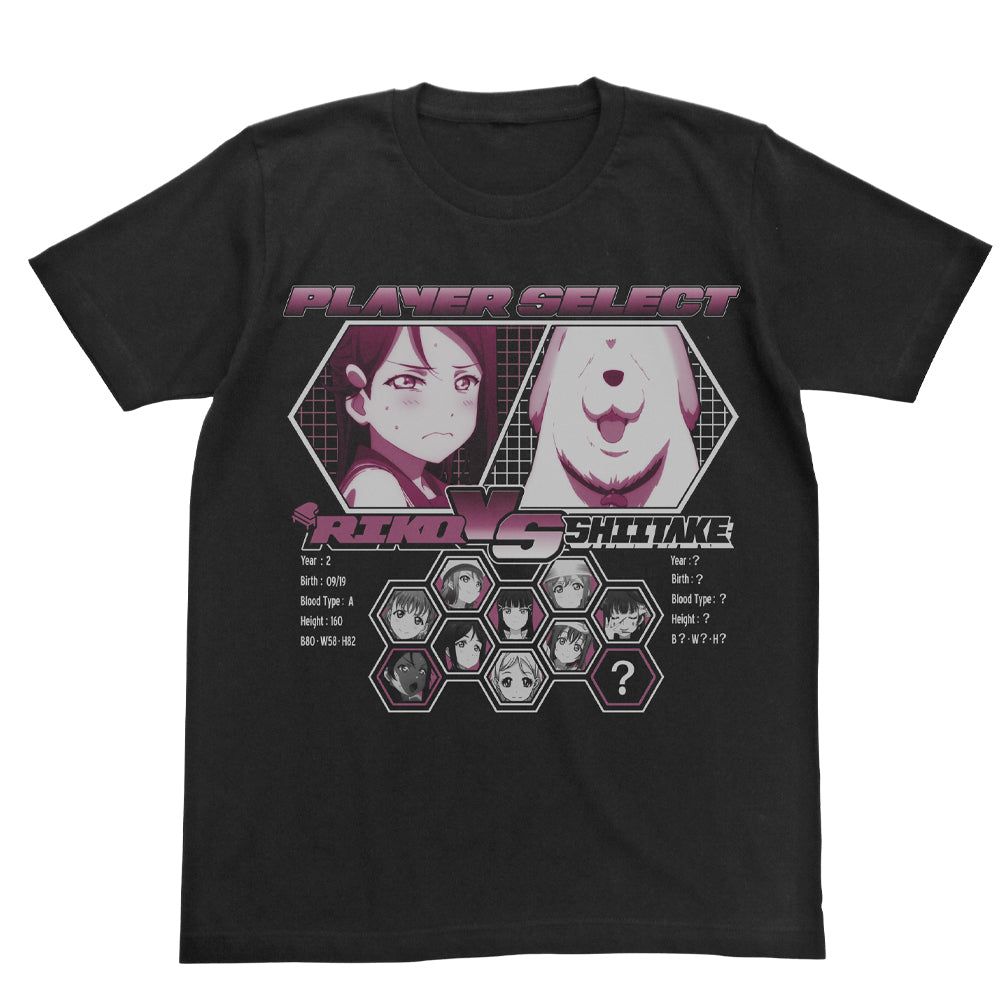 ラブライブ! 桜内梨子エモーショナルTシャツ/BLACK-S - 公式商品画像 | AniSmile