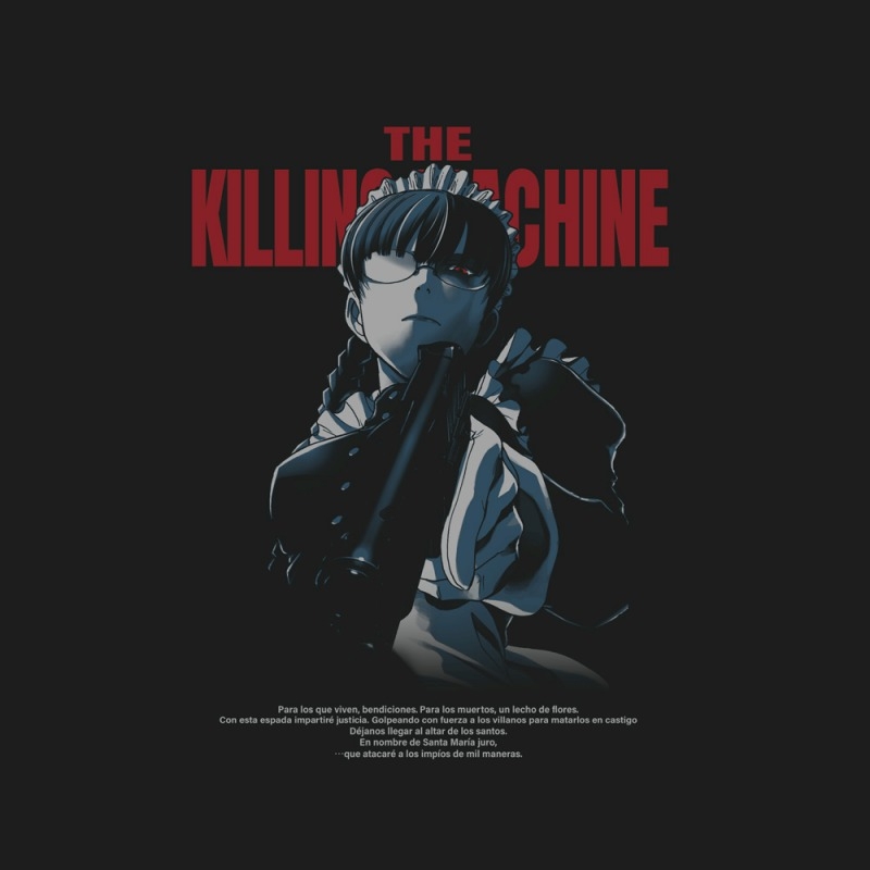 ブラック・ラグーン キリング・マシーン Tシャツ/BLACK-M 画像 2 | AniSmile