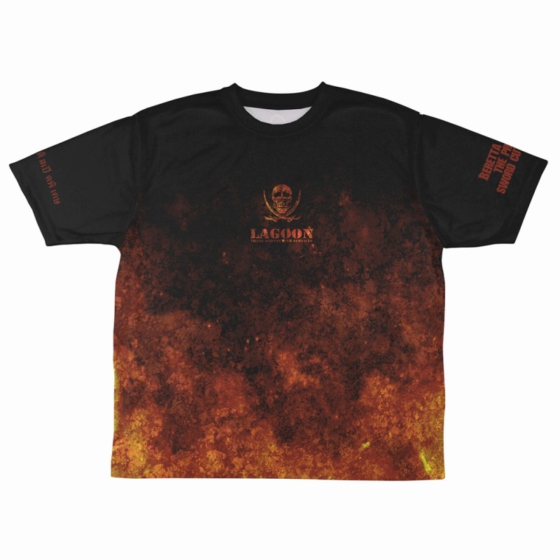 ラグーン商会&レヴィ 両面フルグラフィックTシャツ/M 画像 2 | AniSmile