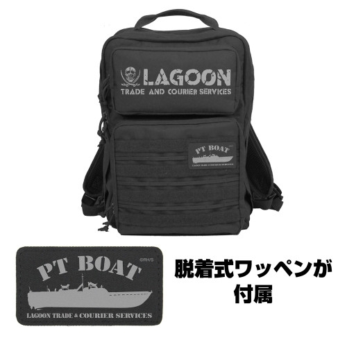 ラグーン商会 ファンクショナルバックパック/BLACK 画像 2 | AniSmile