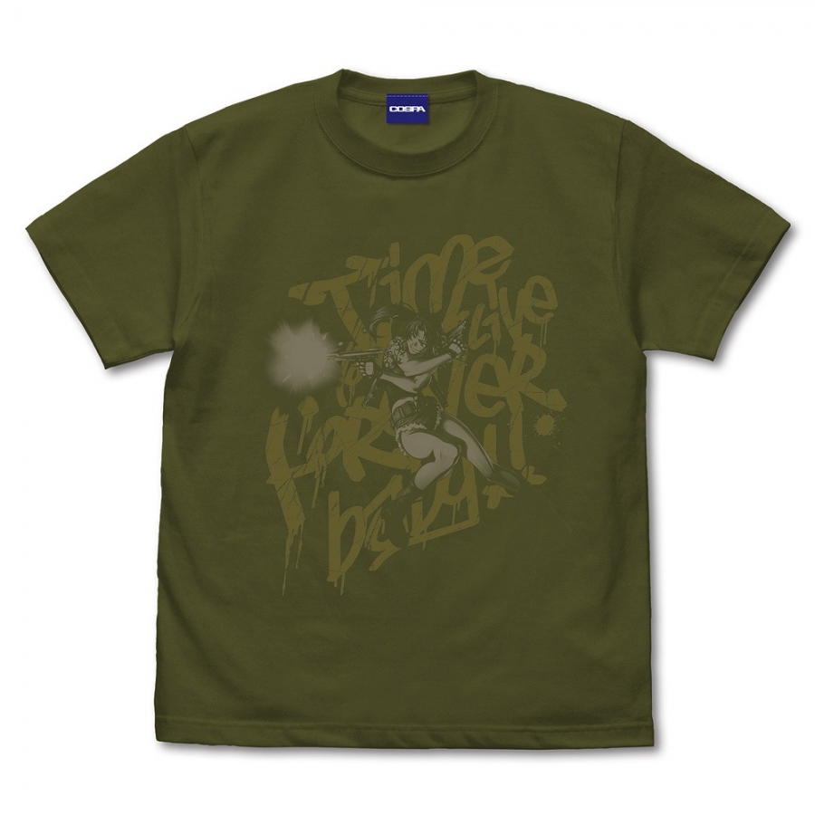 ブラック・ラグーン Shooting レヴィ Tシャツ/MOSS-L - 公式商品画像 | AniSmile