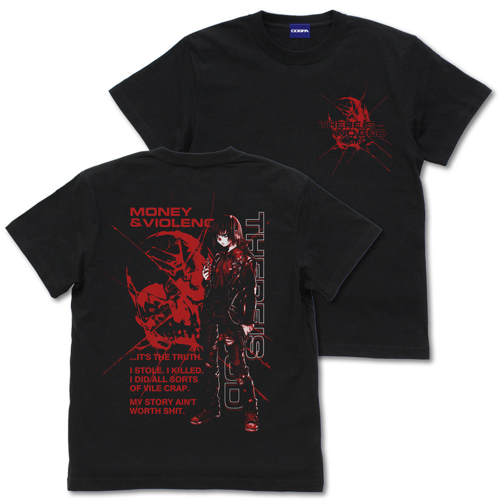 ブラック・ラグーン レヴィ Tシャツ 少女期Ver./BLACK-M - 公式商品画像 | AniSmile