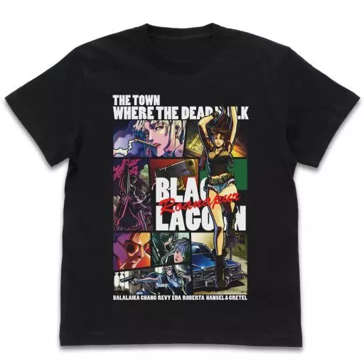 ブラック・ラグーン BLACKLAGOON フルカラーTシャツ/BLACK-L - 公式商品画像 | AniSmile
