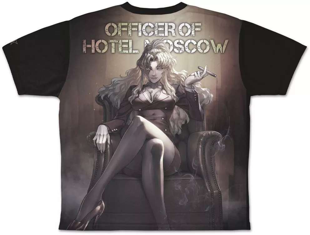 ブラック・ラグーン バラライカ 両面フルグラフィックTシャツ/XL 画像 2 | AniSmile