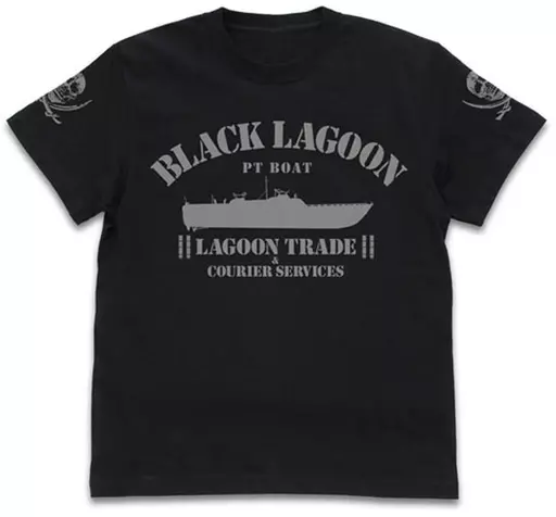 ラグーン号 Tシャツ/BLACK-M - 公式商品画像 | AniSmile