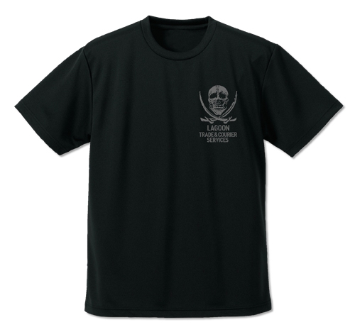 ラグーン商会 ドライTシャツ/BLACK-XL - official product image | AniSmile