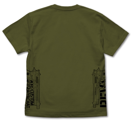 ブラック・ラグーン ソードカトラス&タトゥー Tシャツ/MOSS-M 画像 2 | AniSmile