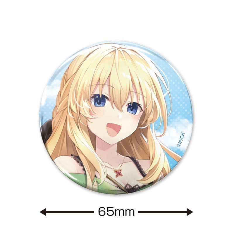 超次元ゲイム ネプテューヌ 描き下ろし ベール 65mm缶バッジ スイーツタイムVer. 画像 2 | AniSmile