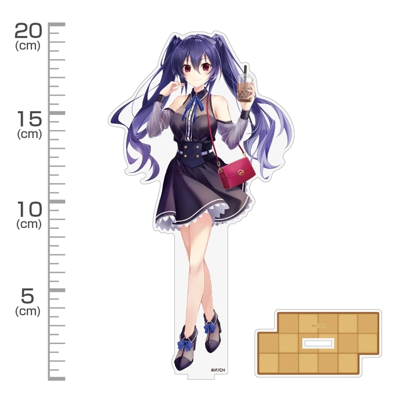 超次元ゲイム ネプテューヌ 描き下ろし ノワール アクリルスタンド(大) スイーツタイムVer. 画像 2 | AniSmile