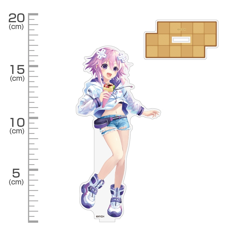 描き下ろし ネプテューヌ アクリルスタンド(大) スイーツタイムVer. 画像 2 | AniSmile
