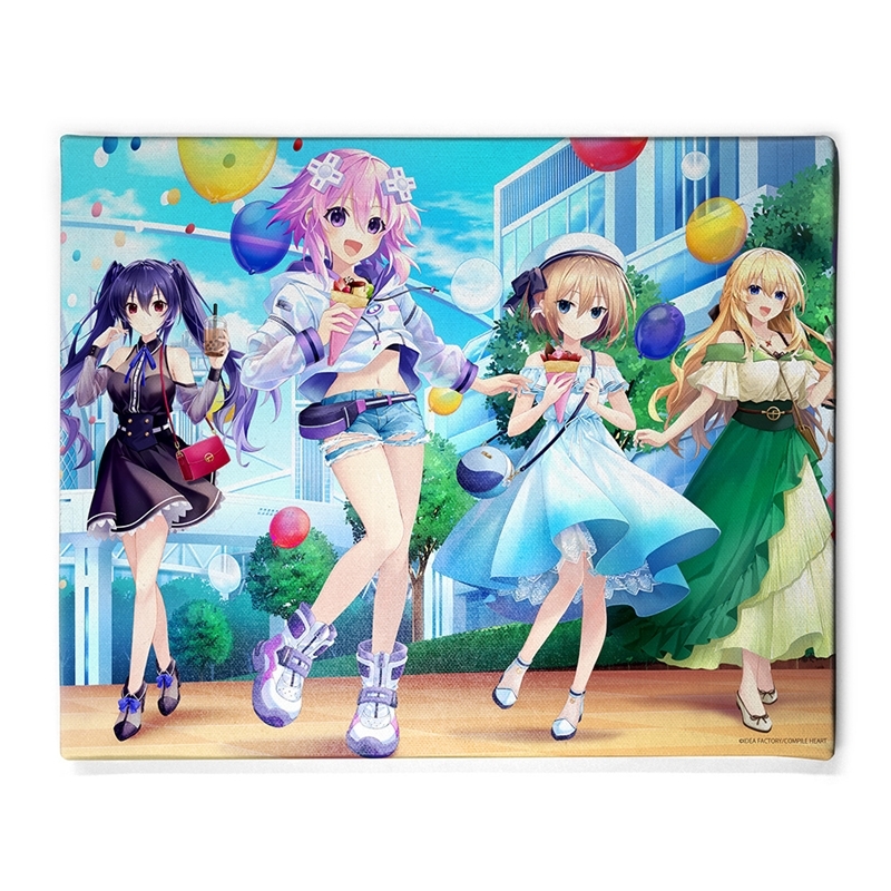 超次元ゲイム ネプテューヌ 描き下ろし F6キャンバスアート スイーツタイムVer. - 公式商品画像 | AniSmile
