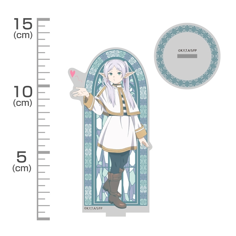 葬送のフリーレン フリーレン アクリルスタンド ステンドグラス風Ver. 画像 2 | AniSmile