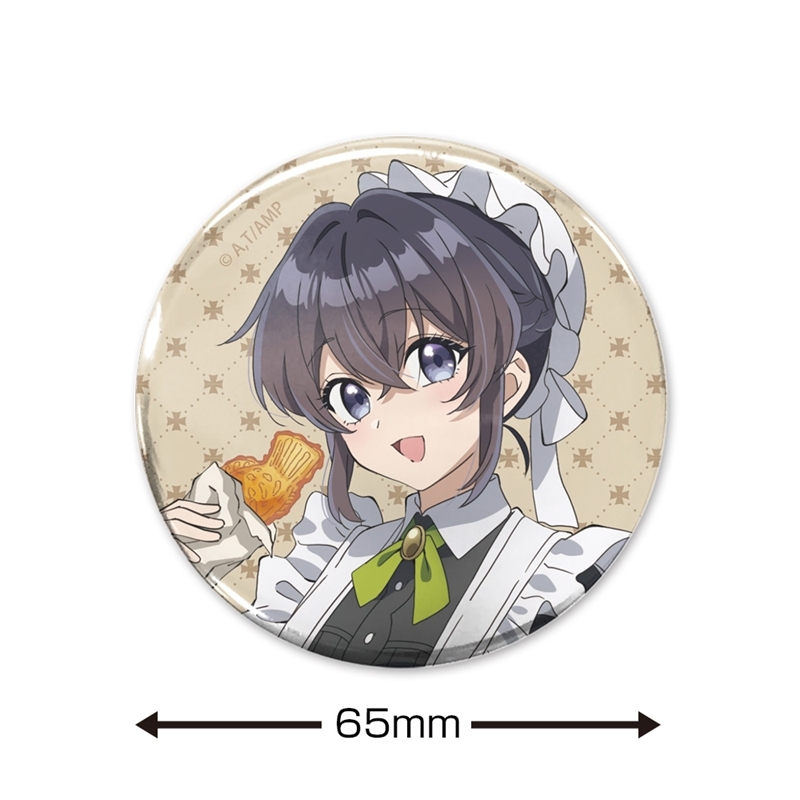 ヒロイン?聖女?いいえ、オールワークスメイドです(誇)! 描き下ろし メロディ・ウェーブ 65mm缶バッジ 画像 2 | AniSmile