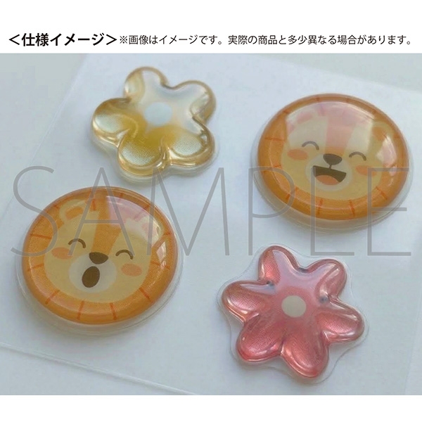 妖怪ウォッチ ぷにぷに ぷくぺた(立体シール) 画像 2 | AniSmile