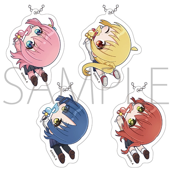 ぼっち・ざ・ろっく! かぷりっこアクリルキーホルダーコレクション - 公式商品画像 | AniSmile