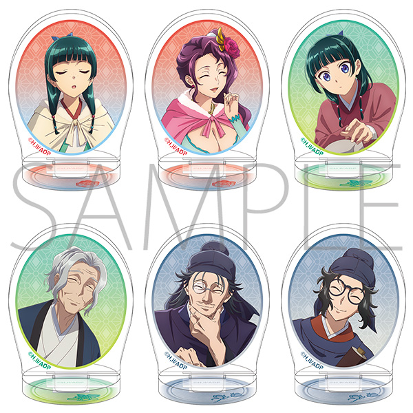 薬屋のひとりごと ちゅあスタ ミニチュアアクリルスタンドコレクション/椿、ふきのとう、ハクモクレン - 公式商品画像 | AniSmile