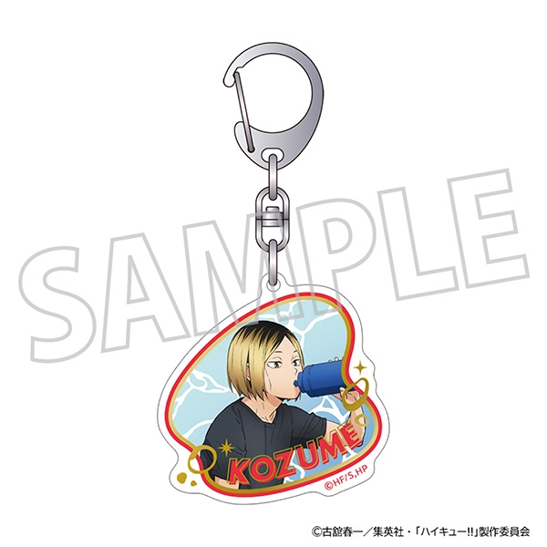 ハイキュー!! 箔押しアクリルキーホルダー/孤爪研磨 クールダウンフェア - 公式商品画像 | AniSmile