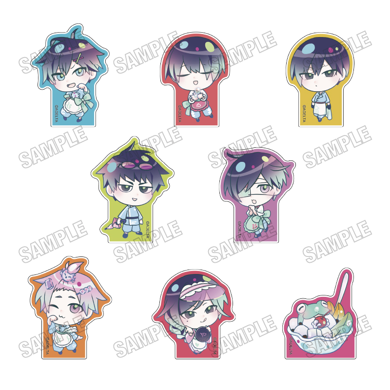 「古書店街の橋姫 々」 描き下ろしアクリルブロックコレクション【ミニキャラver.】 - 公式商品画像 | AniSmile
