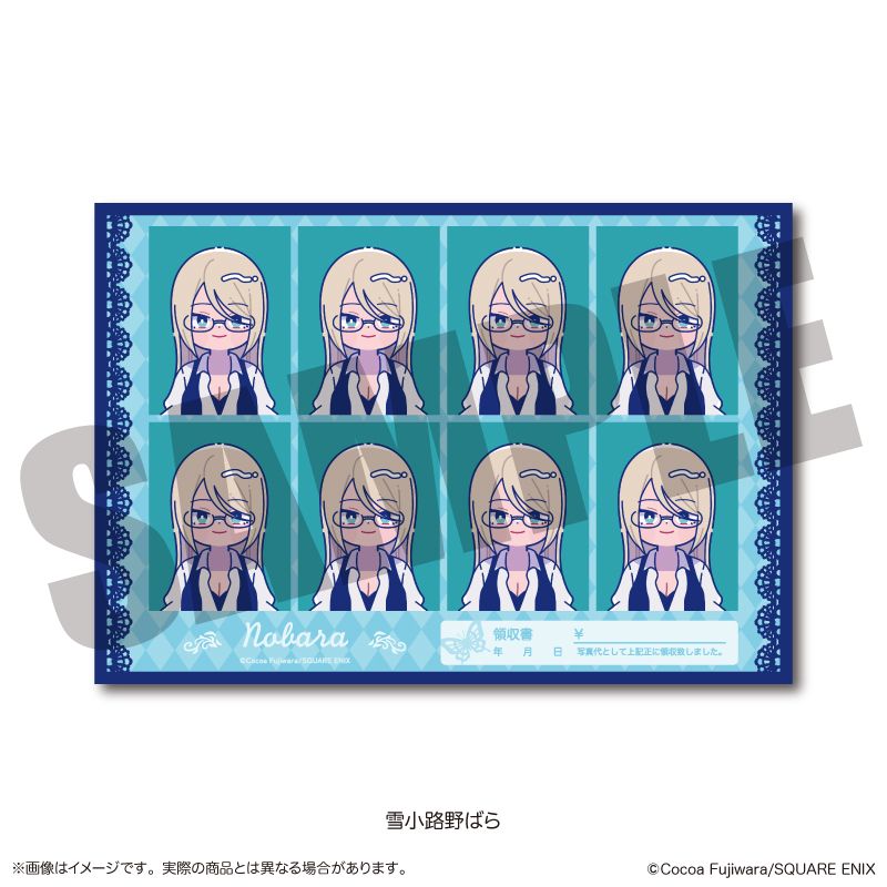 「妖狐×僕SS」 証明写真風ステッカー にゅ〜とろ D 雪小路野ばら - 公式商品画像 | AniSmile