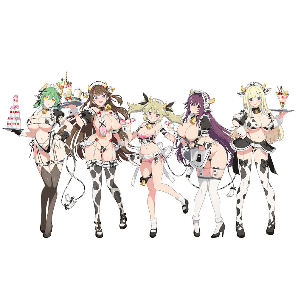 [シノビマスター 閃乱カグラ NEW LINK]描き下ろしキャラファイングラフ(ミルキーメイド)A4 画像 2 | AniSmile