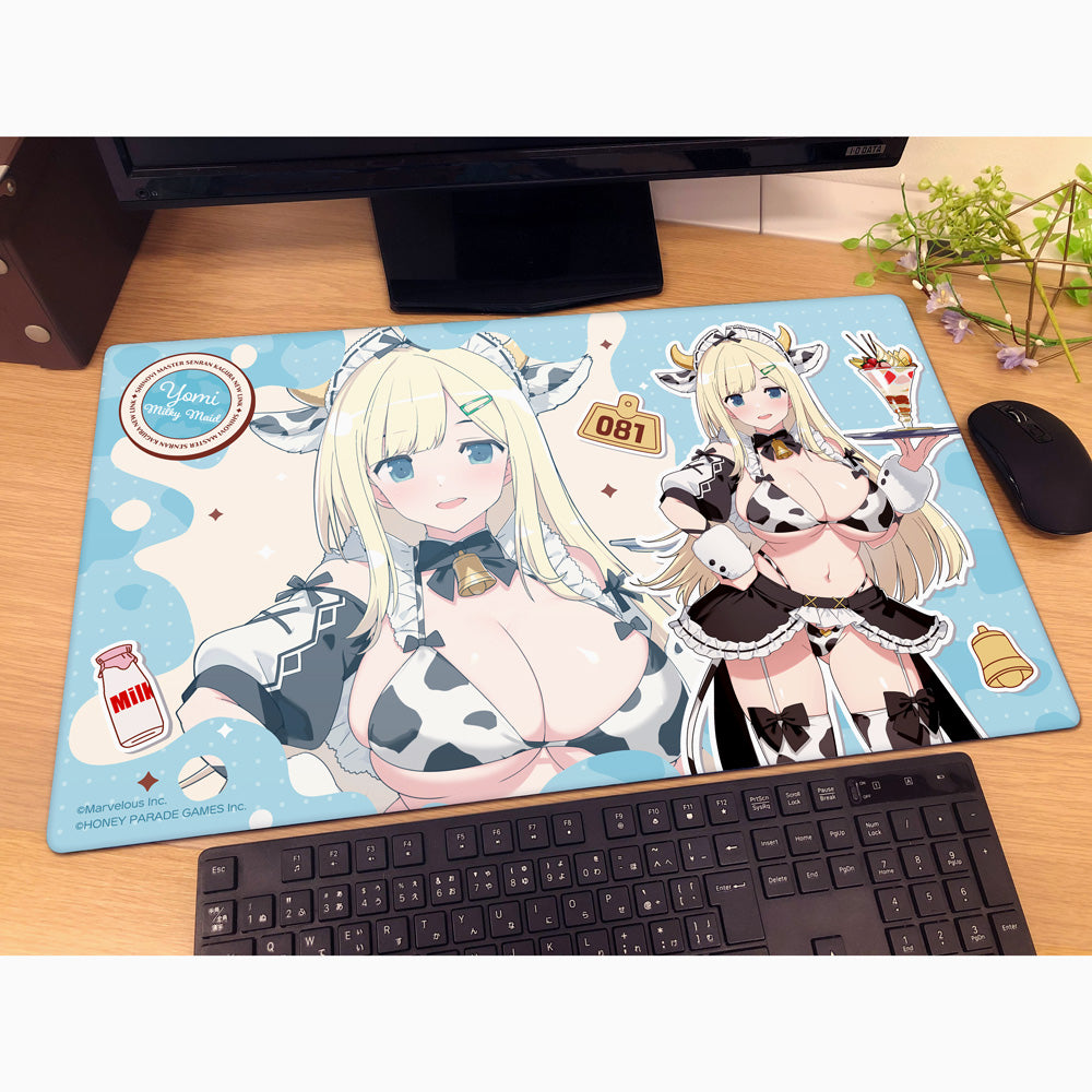 [シノビマスター 閃乱カグラ NEW LINK]描き下ろしラバーマット(詠/ミルキーメイド) 画像 2 | AniSmile